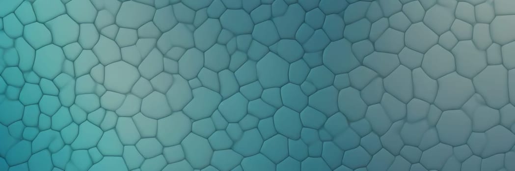 A gradient wallpaper with Dimpled shapes using gray and cyan gradient colors. Generative AI.