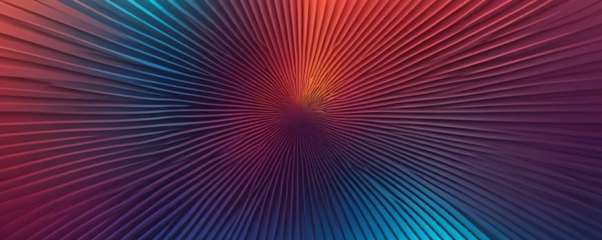 A gradient wallpaper with Radial shapes using maroon and medium blue gradient colors. Generative AI.