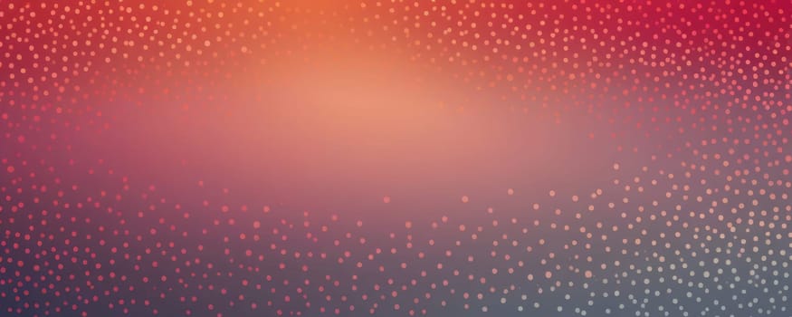 A gradient wallpaper with Dotted shapes using gray and Indian red gradient colors. Generative AI.