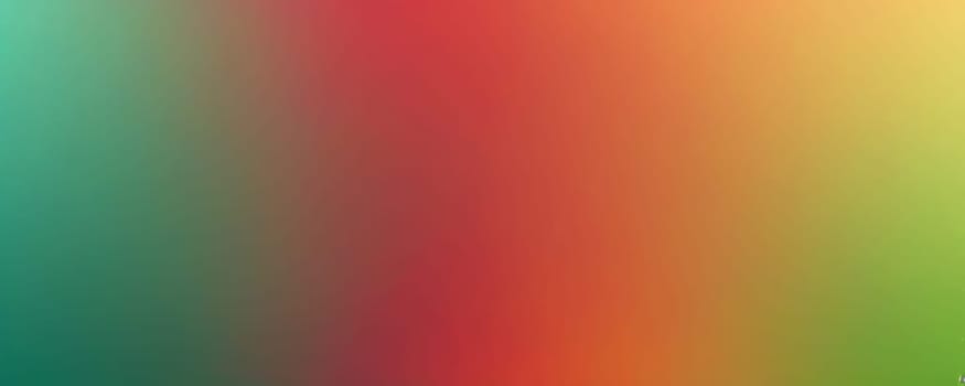 A gradient wallpaper with Trefoil shapes using red and pale green gradient colors. Generative AI.