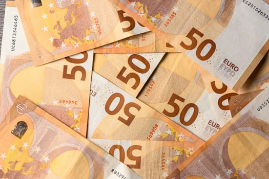 50 euro bills on the table 1