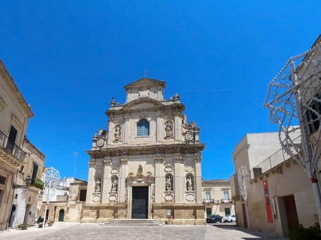 Church of Santa Chiara, in the baroque city of Lecce