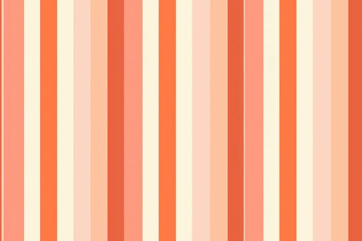 Colorful Peach Vertical stripes seamless pattern Background . Generative AI.