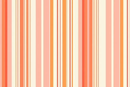 Colorful Peach Vertical stripes seamless pattern Background . Generative AI.
