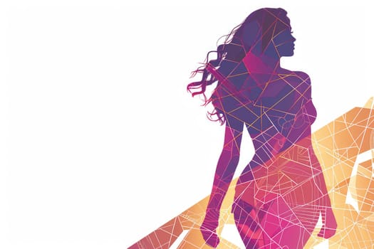 international women's day. Women's history month celebration background .generative ai.