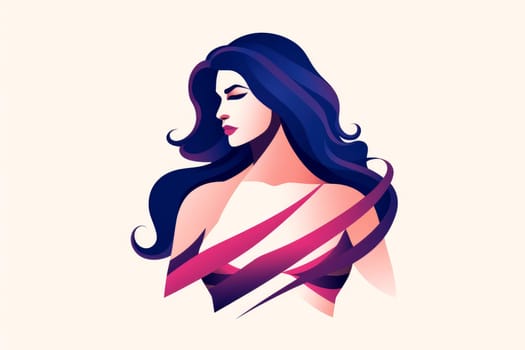 international women's day. Women's history month celebration background .generative ai.