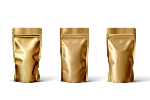 zip lock food packaging mockup isolated on transparent background. Generative AI..