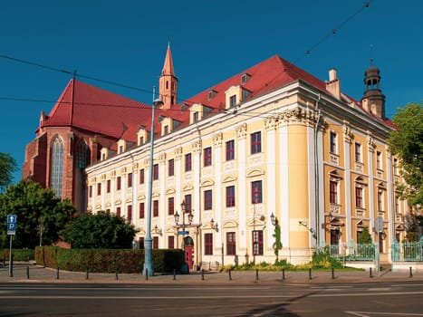 Philological Faculty in Wroclaw, University. High quality photo