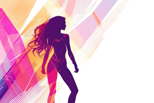 international women's day. Women's history month celebration background .generative ai.