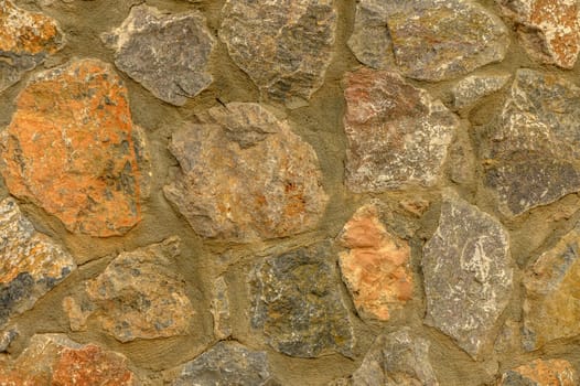 stone wall illuminated by the sun as a background 1