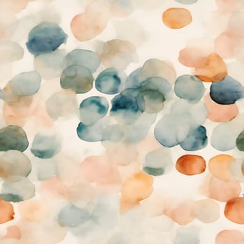 This close-up photograph showcases the intricate details of a painting featuring various circles in a seamless pattern, ideal for use as a background graphic resource.