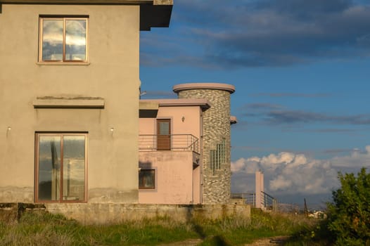 Mediterranean style house in a village in winter in Cyprus 6