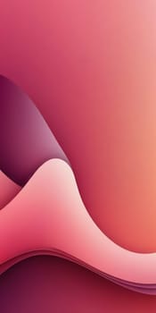A gradient wallpaper with Trefoil shapes using maroon and lightpink colors. Generative AI.