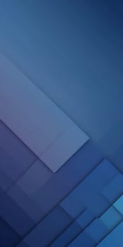 A gradient wallpaper with Rectilinear shapes using navy and navy colors. Generative AI.