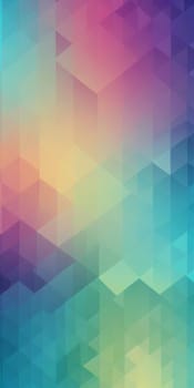 A gradient wallpaper with Diamond shapes using aqua and mediumturquoise colors. Generative AI.