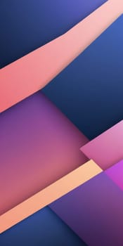 A gradient wallpaper with Angular shapes using navy and mistyrose colors. Generative AI.