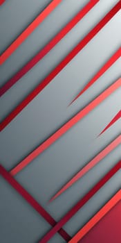 A gradient wallpaper with Segmented shapes using gray and crimson colors. Generative AI.