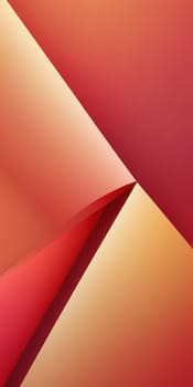 A gradient wallpaper with Cylindrical shapes using red and khaki colors. Generative AI.