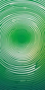 A gradient wallpaper with Concentric shapes using white and darkgreen colors. Generative AI.