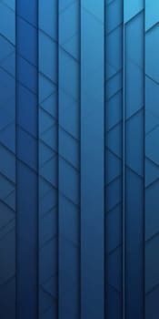 A gradient wallpaper with Serrated shapes using navy and lightblue colors. Generative AI.