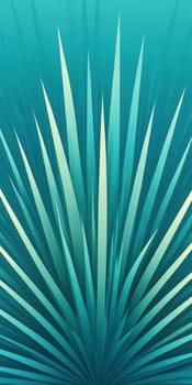 A gradient wallpaper with Spiked shapes using silver and mediumturquoise colors. Generative AI.