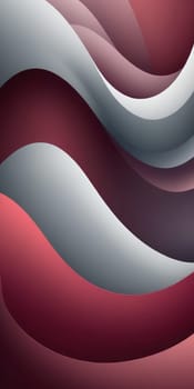 An artwork with Helical shapes using maroon and lightslategray gradient colors. Generative AI.