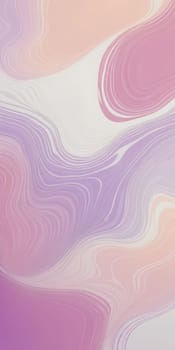 An artwork with Marbled shapes using white and orchid gradient colors. Generative AI.