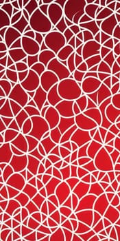 An artwork with Fret shapes using red and floralwhite gradient colors. Generative AI.