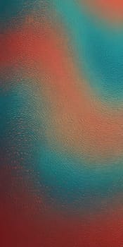 An artwork with Stippled shapes using aqua and indianred gradient colors. Generative AI.