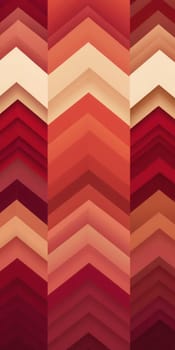 An artwork with Gabled shapes using maroon and linen gradient colors. Generative AI.