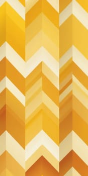 An artwork with Chevron shapes using yellow and ivory gradient colors. Generative AI.