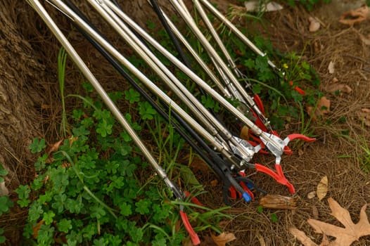 devices for garbage collection in winter in Cyprus 1