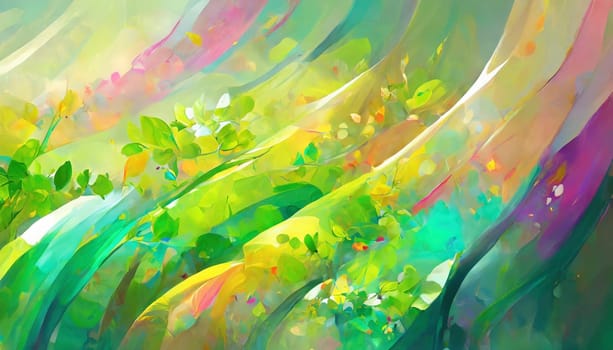 Unleash your imagination with an abstract background, filled with a diverse range of pastel, AI generated