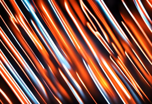 Abstract light pattern.