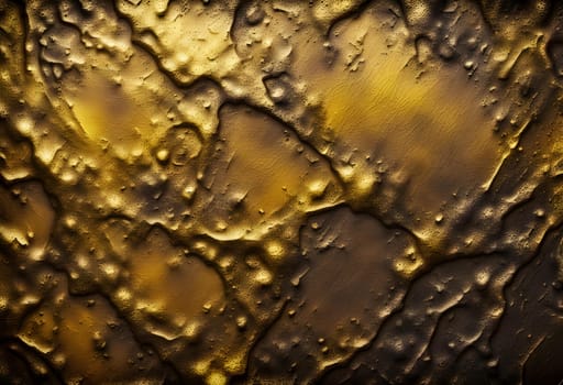 golden metal rough surface