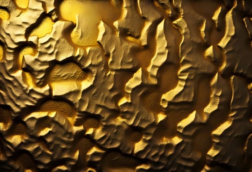 golden metal rough surface