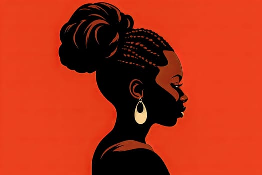 Captivate audiences with an iconic African woman logo, symbolizing strength, beauty, and cultural heritage in a single striking image.