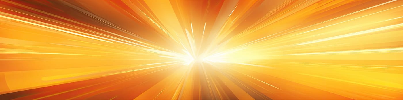 Abstract background of light rays stripes lines with abstract yellow and orange light background as banner