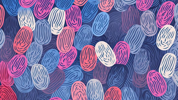 Fingerprints as a background or texture