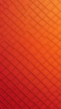 A gradient wallpaper with Fret shapes using red and darkorange gradient colors. Generative AI.