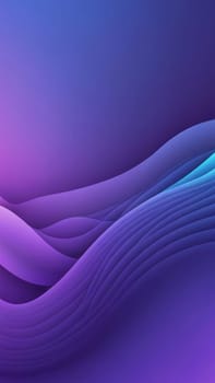 A gradient wallpaper with Meander shapes using purple and aliceblue gradient colors. Generative AI.