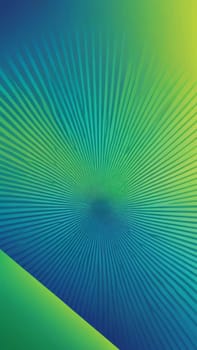 A gradient wallpaper with Radial shapes using blue and lightgreen gradient colors. Generative AI.