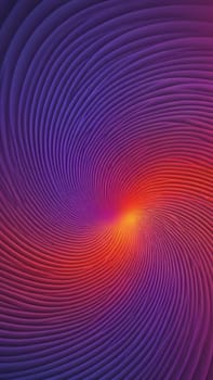 A gradient wallpaper with Vortex shapes using purple and red gradient colors. Generative AI.