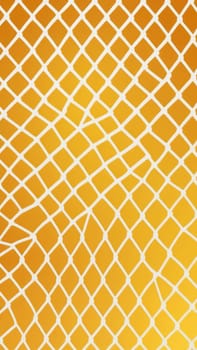 A gradient wallpaper with Lattice shapes using yellow and whitesmoke gradient colors. Generative AI.