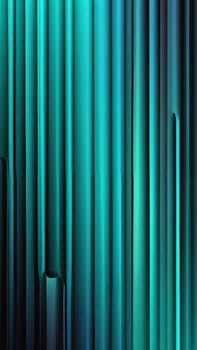 A gradient wallpaper with Cylindrical shapes using black and paleturquoise gradient colors. Generative AI.