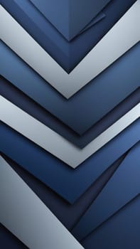 A gradient wallpaper with Layered shapes using navy and darkslategrey gradient colors. Generative AI.