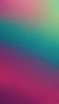 A gradient wallpaper with Stippled shapes using fuchsia and lightseagreen gradient colors. Generative AI.