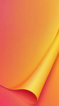 A gradient wallpaper with Cylindrical shapes using yellow and lightcoral gradient colors. Generative AI.