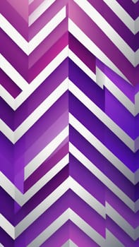 A gradient wallpaper with Chevron shapes using silver and violet gradient colors. Generative AI.
