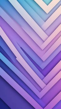 A gradient wallpaper with Zigzag shapes using blue and lavender gradient colors. Generative AI.